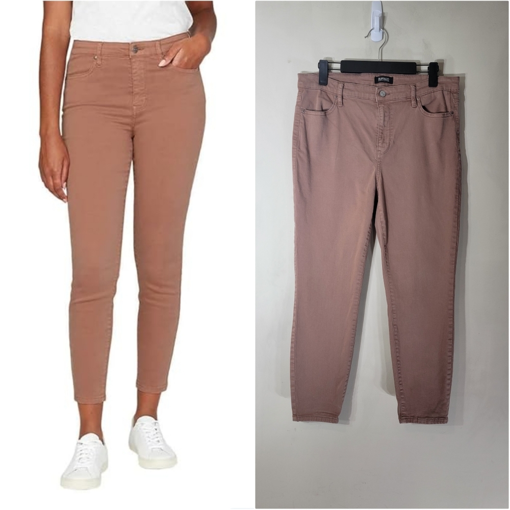 4/$20 Buffalo Havana High Rise Soft Stretch Skinny Ankle Jeans Light Brown 32
